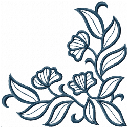 Flowers And Tree Embroidery Design 10 Flowers And Tree Embroidery Design 10